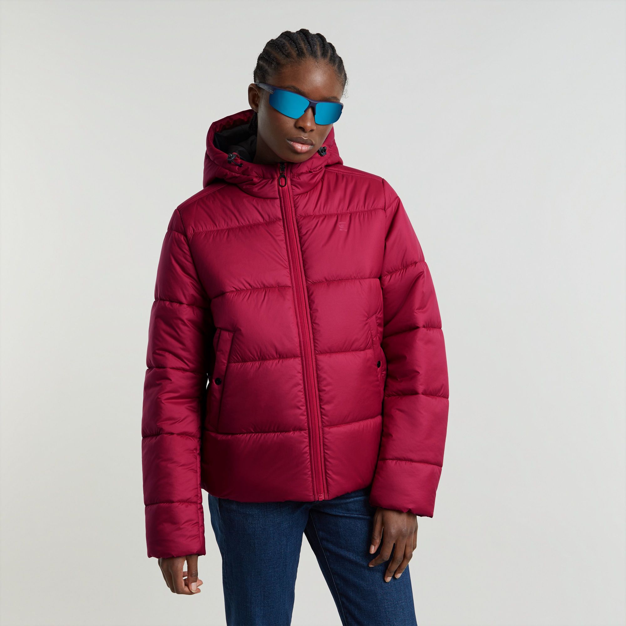 G-Star RAW Short Puffer - Rood - Dames