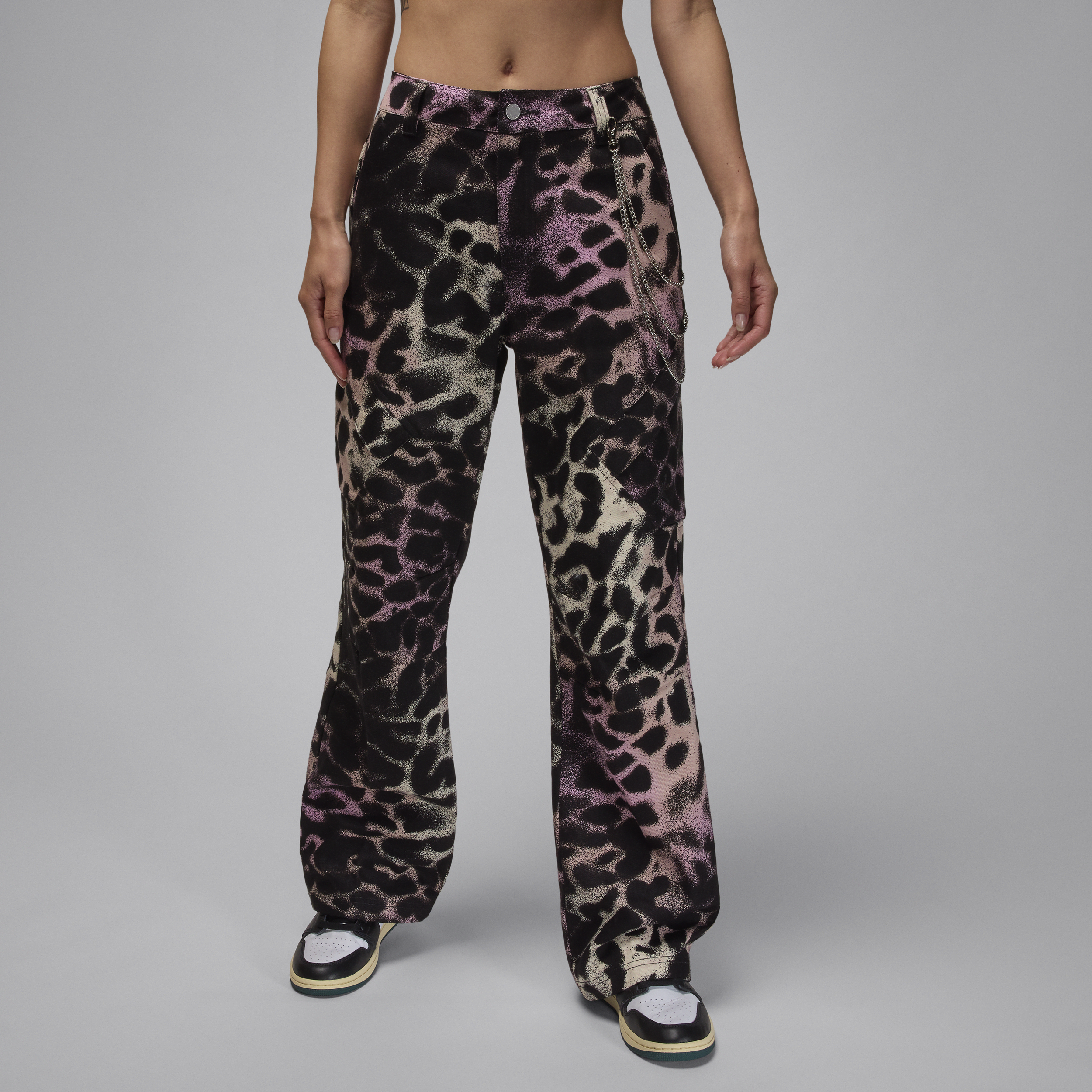 Jordan Chicago damesbroek met print - Roze