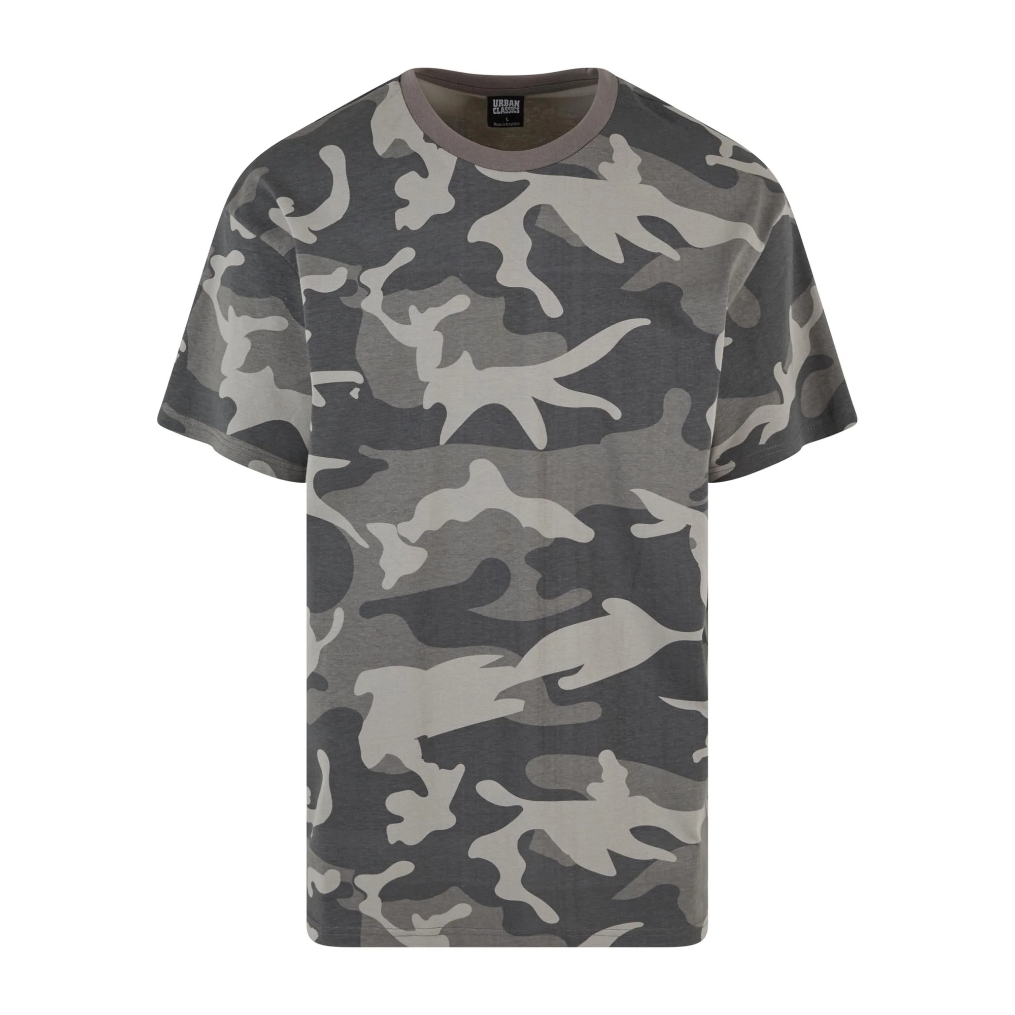 Urban Classics Heren eenvoudig camo oversized t-shirt