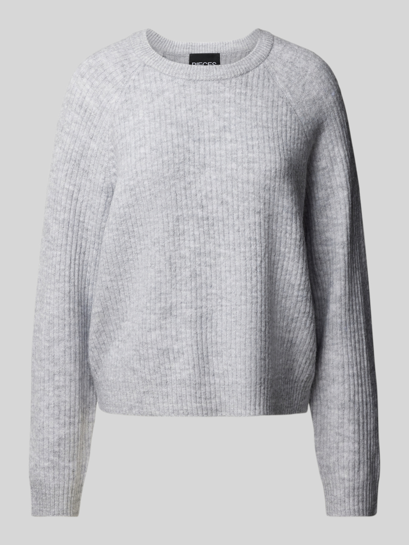 Pieces Relaxed fit pullover met ronde hals, model 'OLLA'