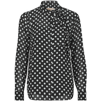 MICHAEL Michael Kors Blouse  PARISIAN DOT BOW BLOUSE