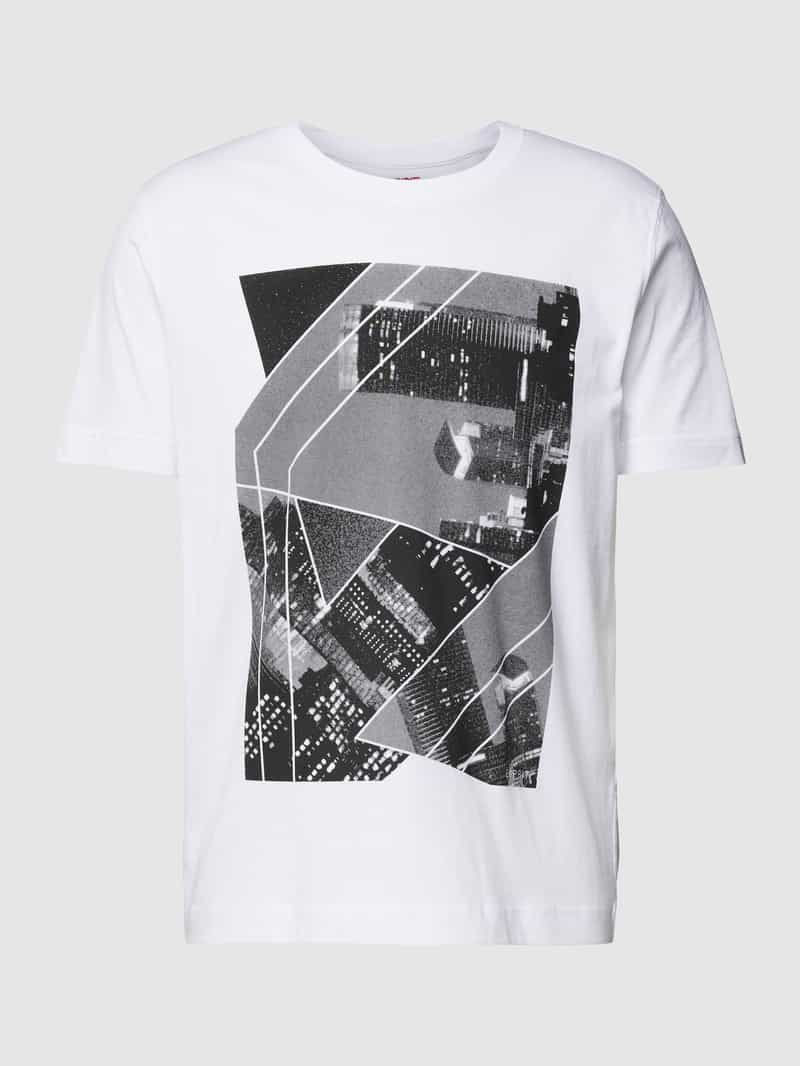 Esprit collection T-shirt met motiefprint