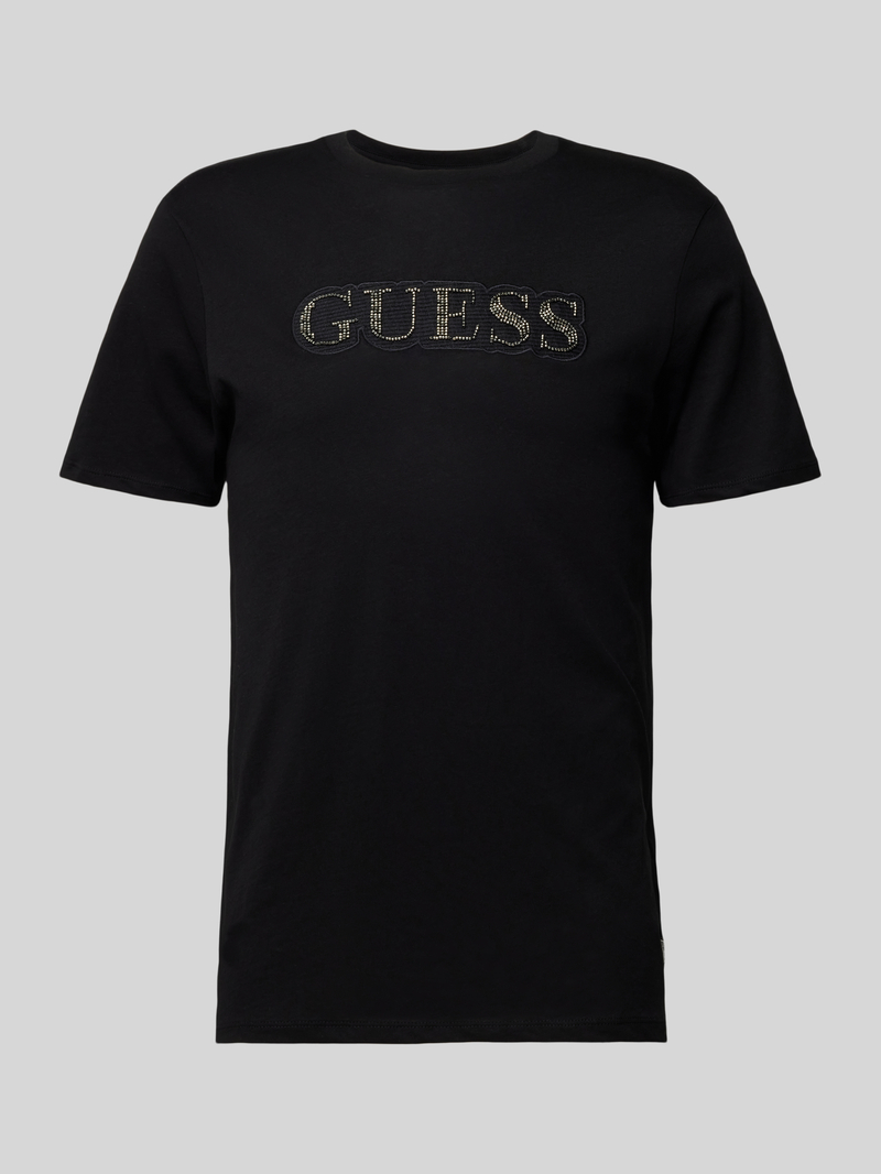 Guess T-shirt met labelstitching