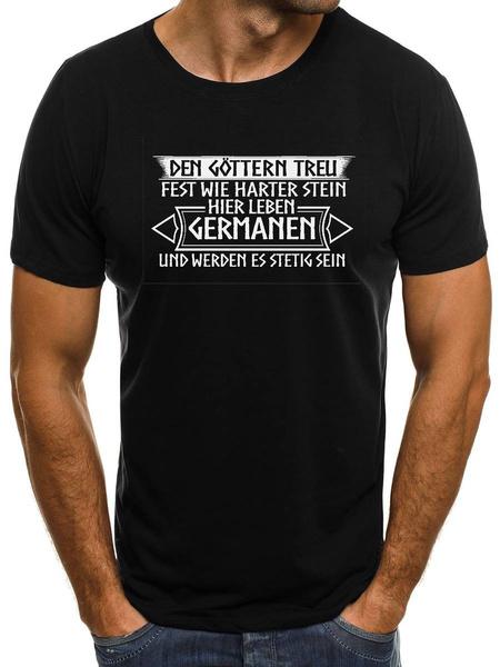 Shirtbude deutsch germanen deutschland germany götter print spruch tshirt