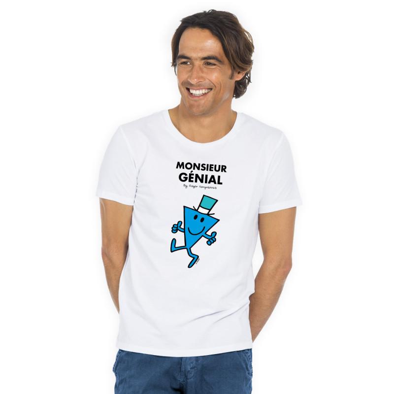 Monsieur Madame T-shirt Homme - MONSIEUR GÉNIAL