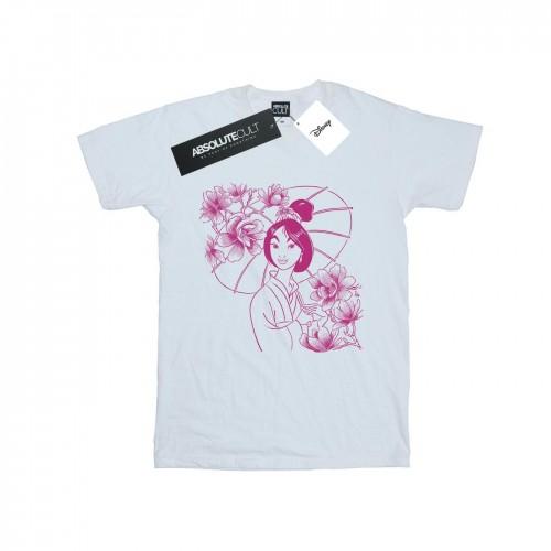 Disney Heren Mulan Mono Magnolia T-shirt