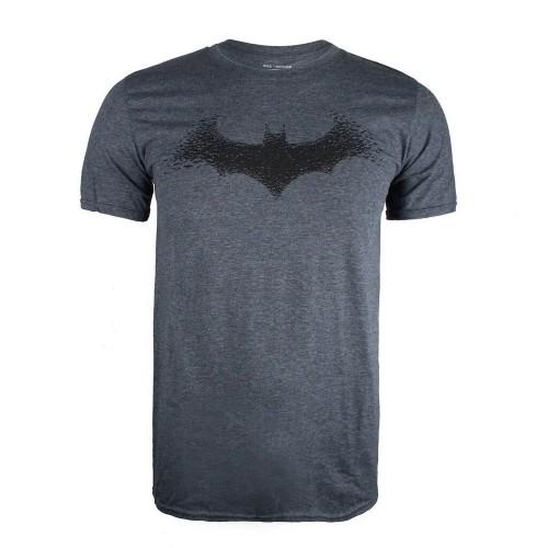 Batman Heren Logo Heather T-shirt