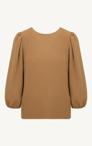 Jurkjes Puff Sleeve Top Lilly Camel