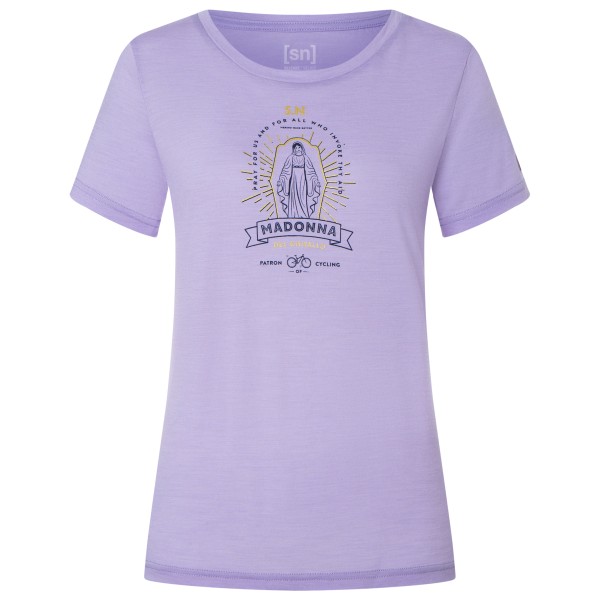 Super.Natural  Women's Santa Patrona Tee - T-shirt, purper