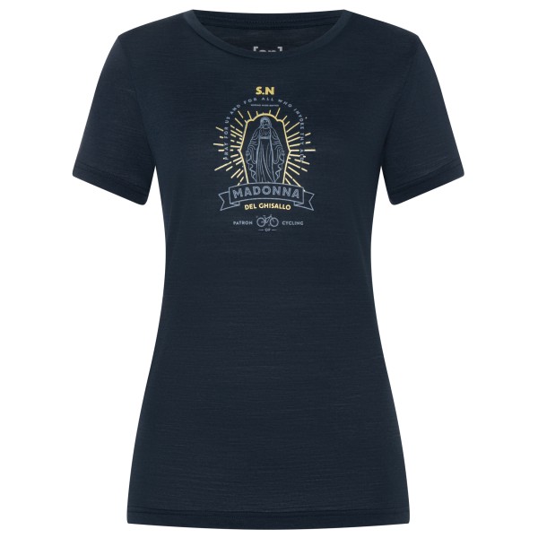 Super.Natural  Women's Santa Patrona Tee - T-shirt, blauw