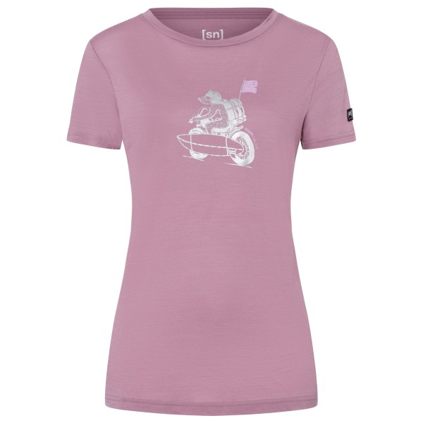 Super.Natural  Women's Supermotor Bear Tee - T-shirt, roze