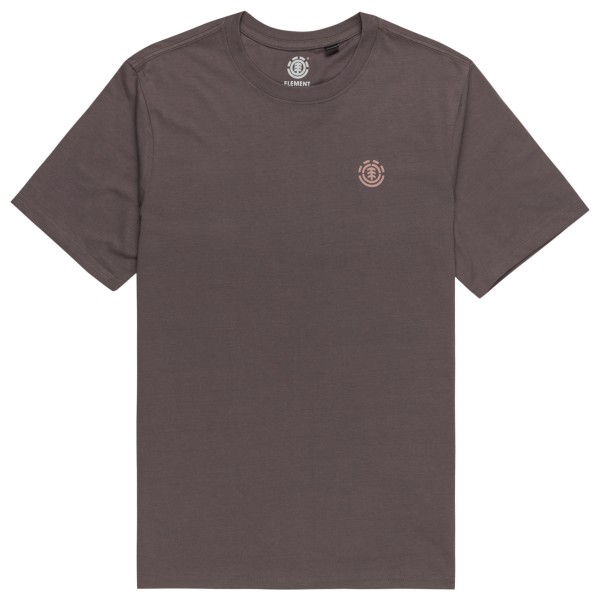 Element  Nurture Short Sleeve - T-shirt, bruin/grijs