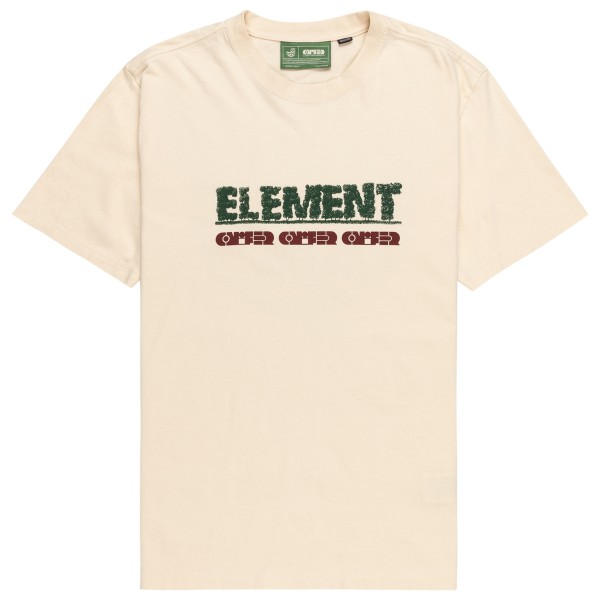 Element  OCNC Foliage Short Sleeve - T-shirt, beige