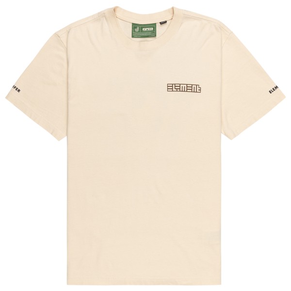 Element  OCNC Spiral Short Sleeve - T-shirt, beige