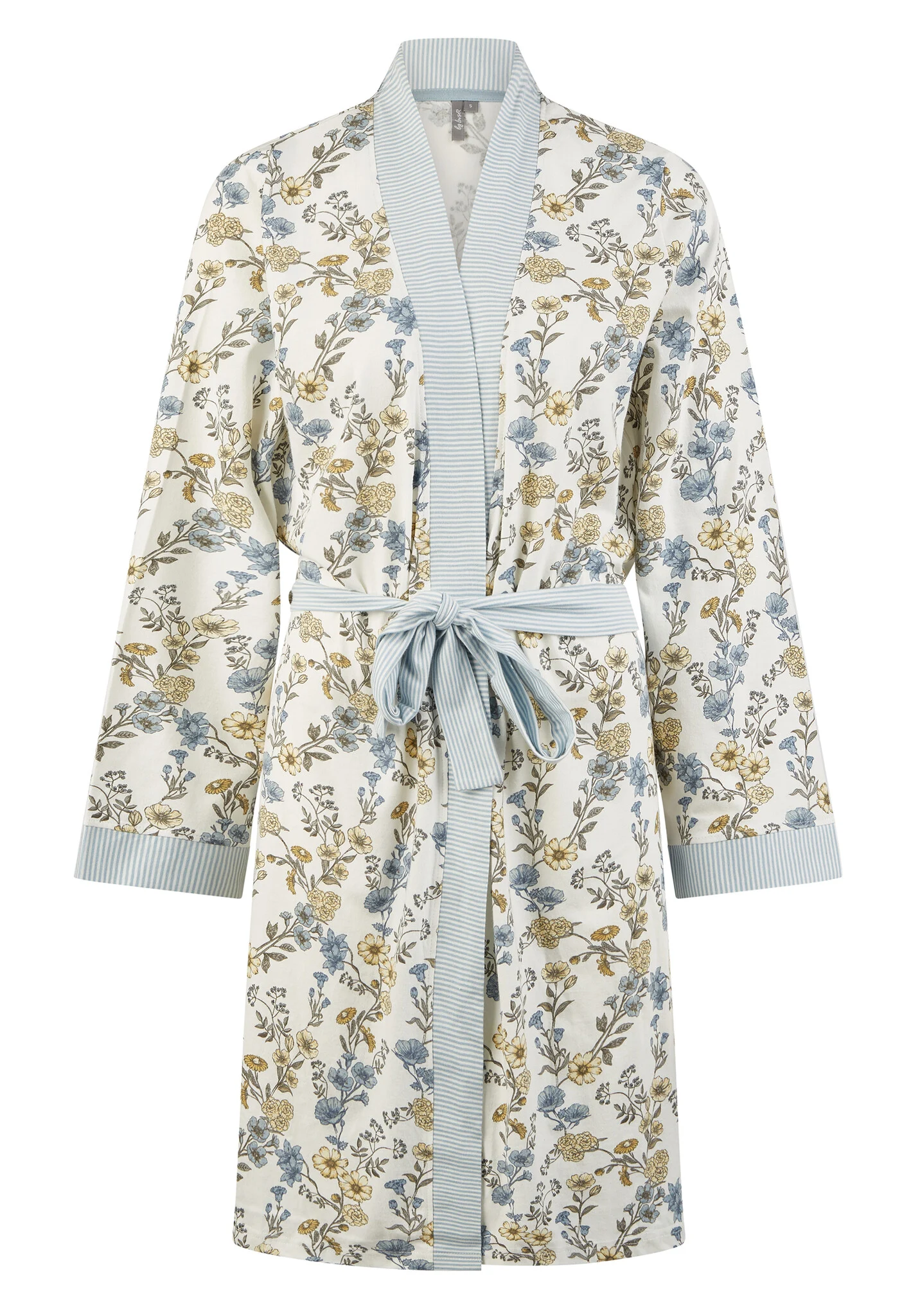 By Louise Dames kimono ochtendjas bloemenprint