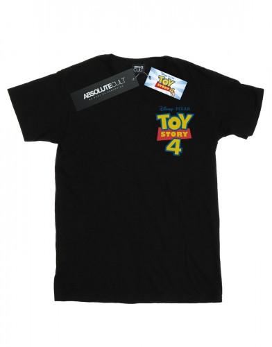 Disney heren Toy Story 4 logo borstprint T-shirt