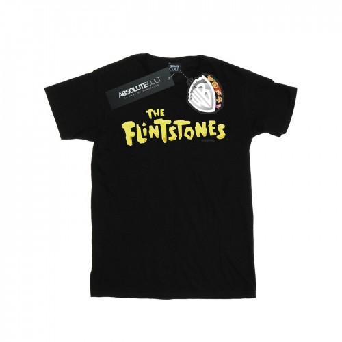 The Flintstones Het Flintstones originele logo-T-shirt voor heren