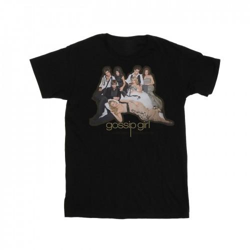 Pertemba FR - Apparel Gossip Girl Heren Groep Pose T-shirt