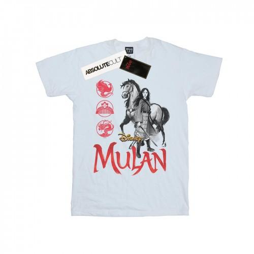 Disney Heren Mulan Movie Paard Pose T-shirt