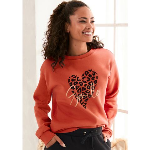 Lascana Sweatshirt Loungeshirt