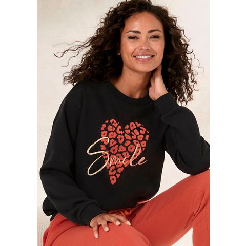 Lascana Sweatshirt Loungeshirt