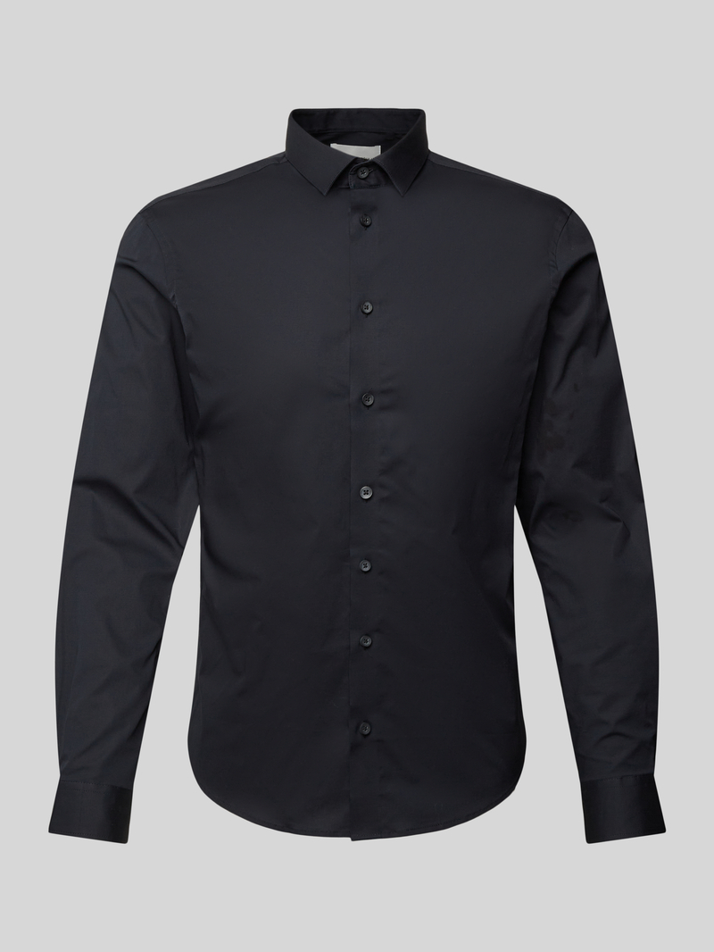 Casual friday Slim fit vrijetijdsoverhemd met kentkraag, model 'Palle'