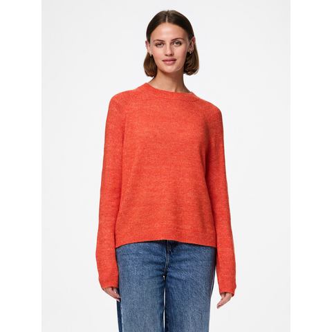 Pieces Gebreide trui PCJULIANA LS O-NECK KNIT NOOS BC