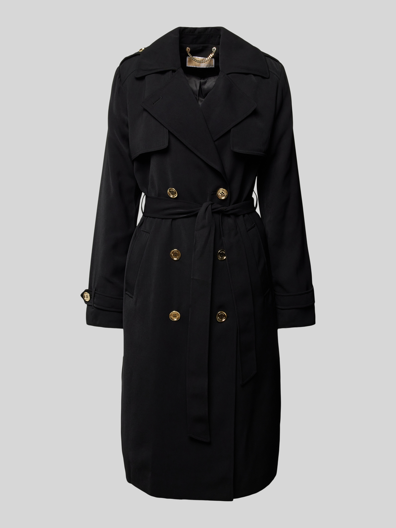 MICHAEL Michael Kors Trenchcoat met strikceintuur, model 'DRAPEY'