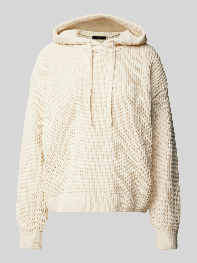 Vero Moda Geribde pullover met capuchon, model 'NEAT'