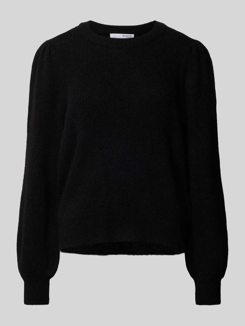 Selected Femme Gebreide pullover met ballonmouwen, model 'SLFLULU'