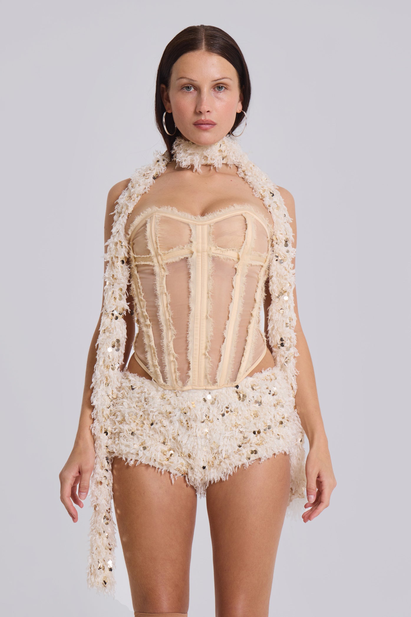 Jaded London First Date Organza Corset