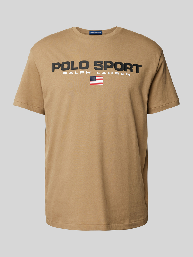 Polo Sport T-shirt met labelprint