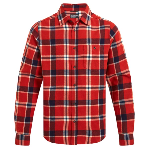 Craghoppers  Gage Long Sleeved Shirt - Overhemd, rood