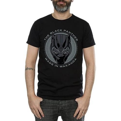 Black Panther heren gemaakt in Wakanda katoenen T-shirt