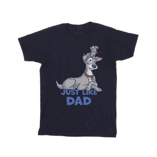 Disney Heren Lady en de Vagebond net als papa T-shirt