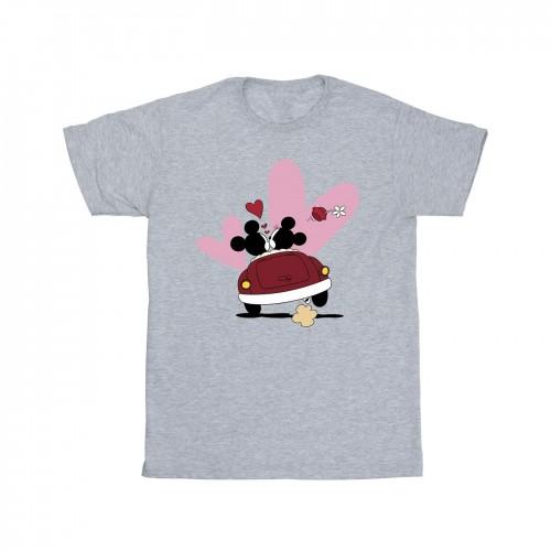 Disney Heren Mickey Mouse autoprint T-shirt