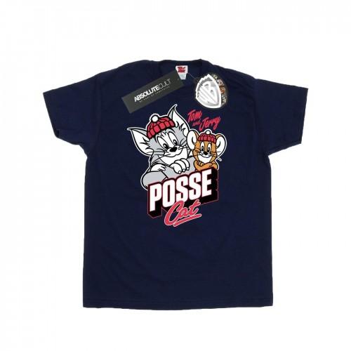 Tom And Jerry Mens Posse Cat T-Shirt