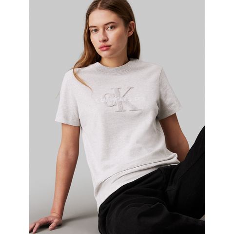 Calvin Klein T-shirt CHENILLE MONOLOGO REGULAR TEE