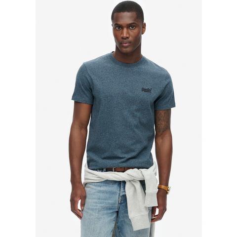 Superdry Shirt met ronde hals Organic Cotton Essential Logo T-Shirt