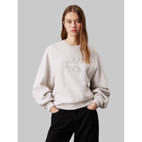 Calvin Klein Sweatshirt CHENILLE MONOLOGO CREWNECK