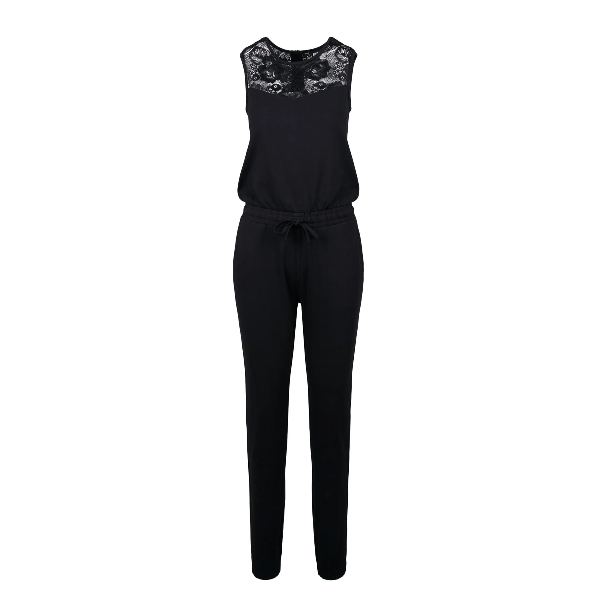 Urban Classics Jumpsuit dames met blok kanten detail