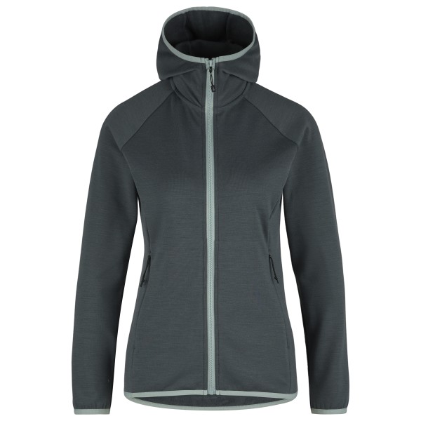 Heber Peak  Women's MerinoBlend SaplingHe. Zip Hoody - Trui met capuchon, grijs