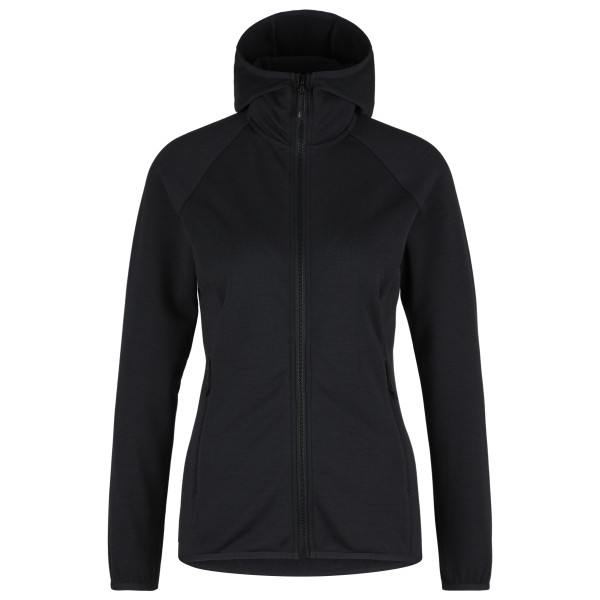 Heber Peak  Women's MerinoBlend SaplingHe. Zip Hoody - Trui met capuchon, zwart