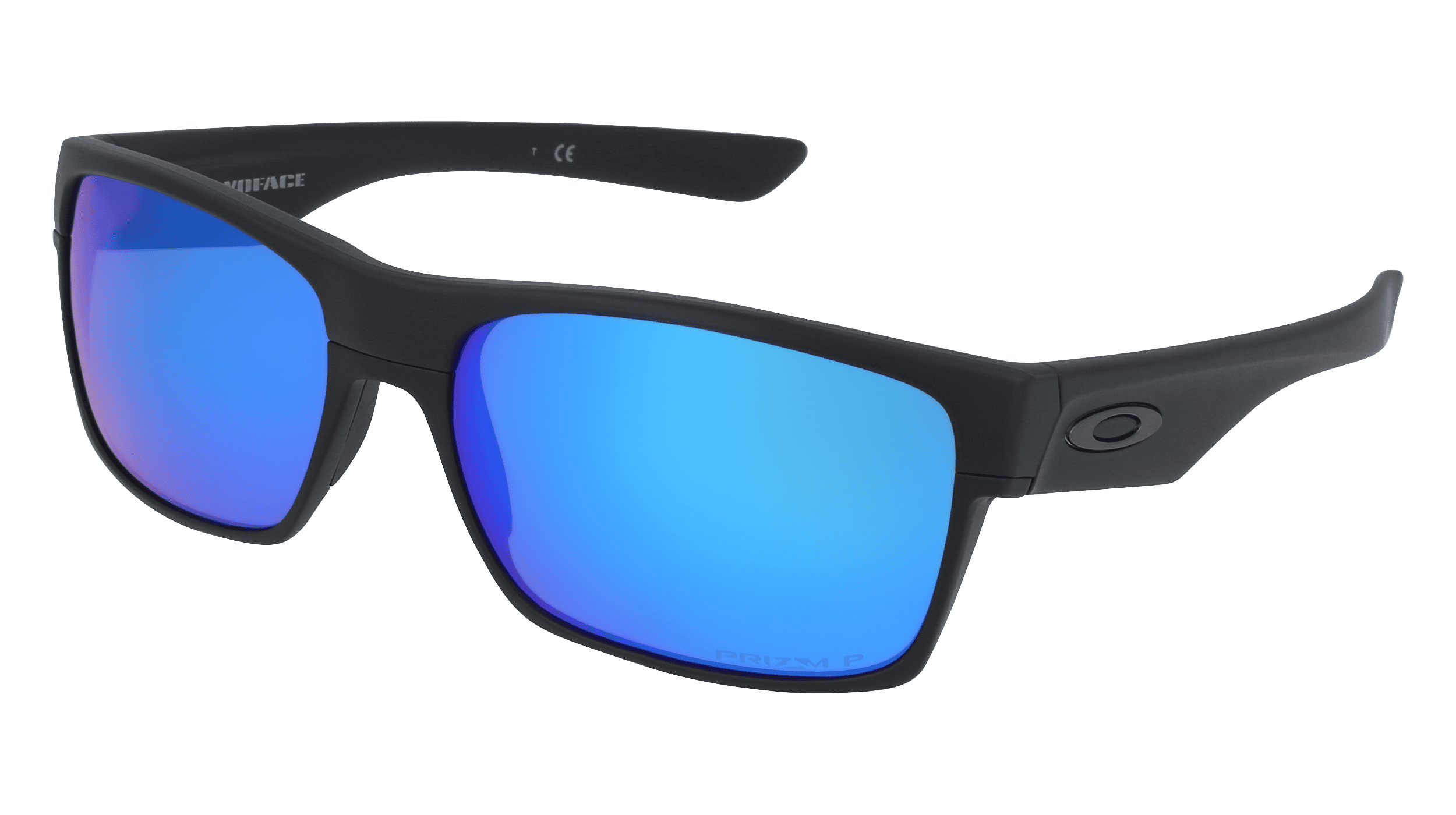 Luxottica Oakley OO9189 TWOFACE Herren-Sonnenbrille Vollrand Eckig Kunststoff-Gestell, schwarz