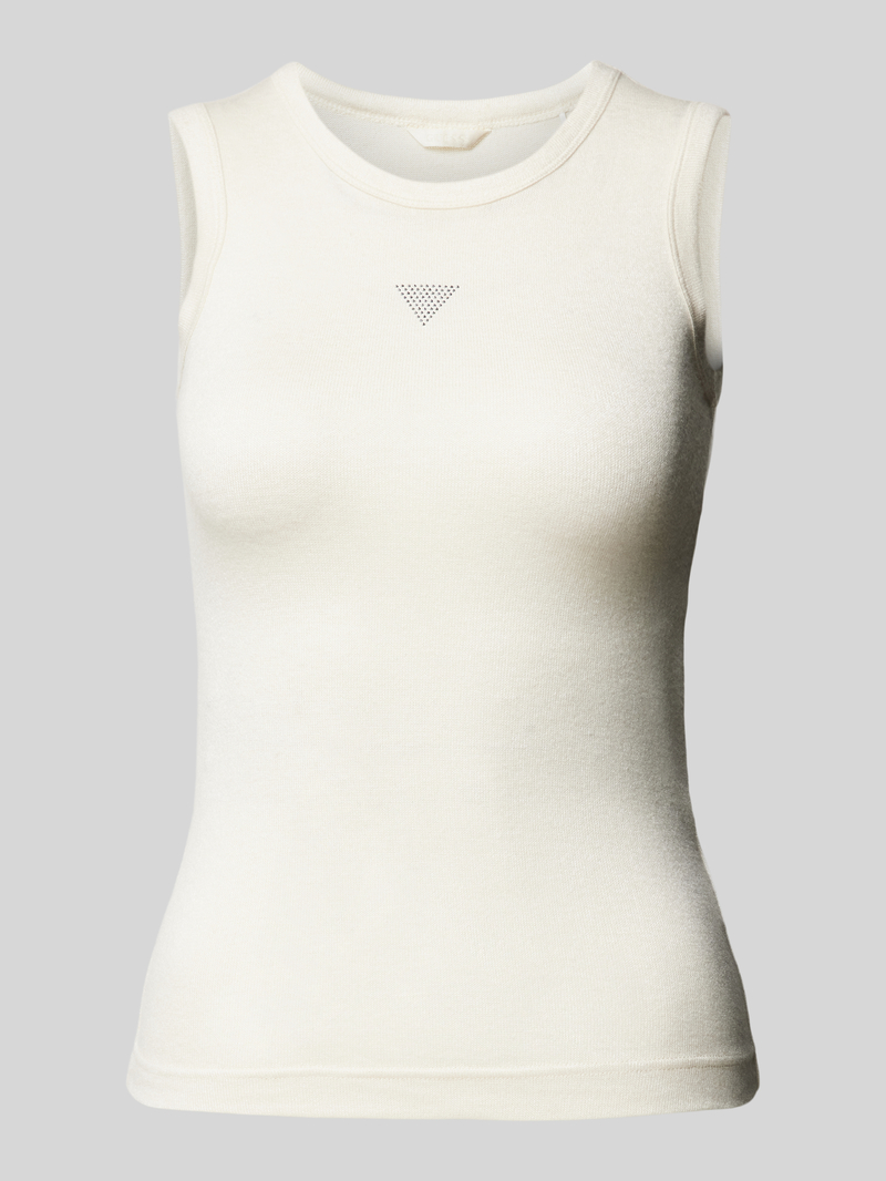 Guess Tanktop met siersteentjes, model 'ANITA'