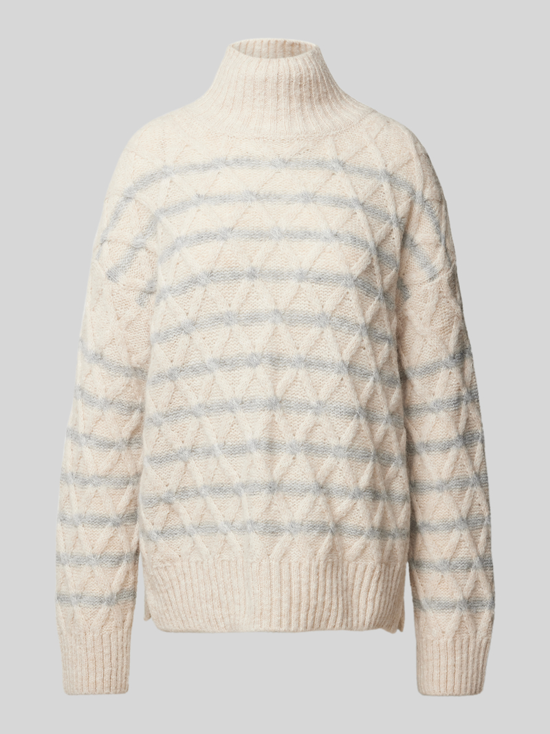 Smith and Soul Gebreide pullover met opstaande kraag