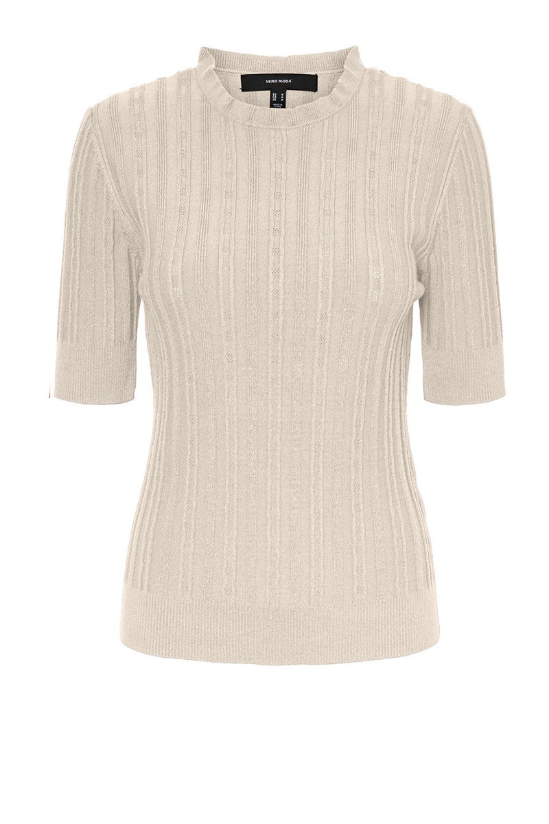 Vila Vielma sleeveless top beige