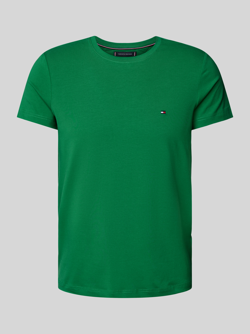 Tommy Hilfiger Slim fit T-shirt met ronde hals