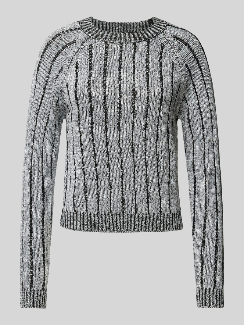 Vero Moda Regular fit gebreide pullover met ribstructuur met effectgaren, model 'VANJA'