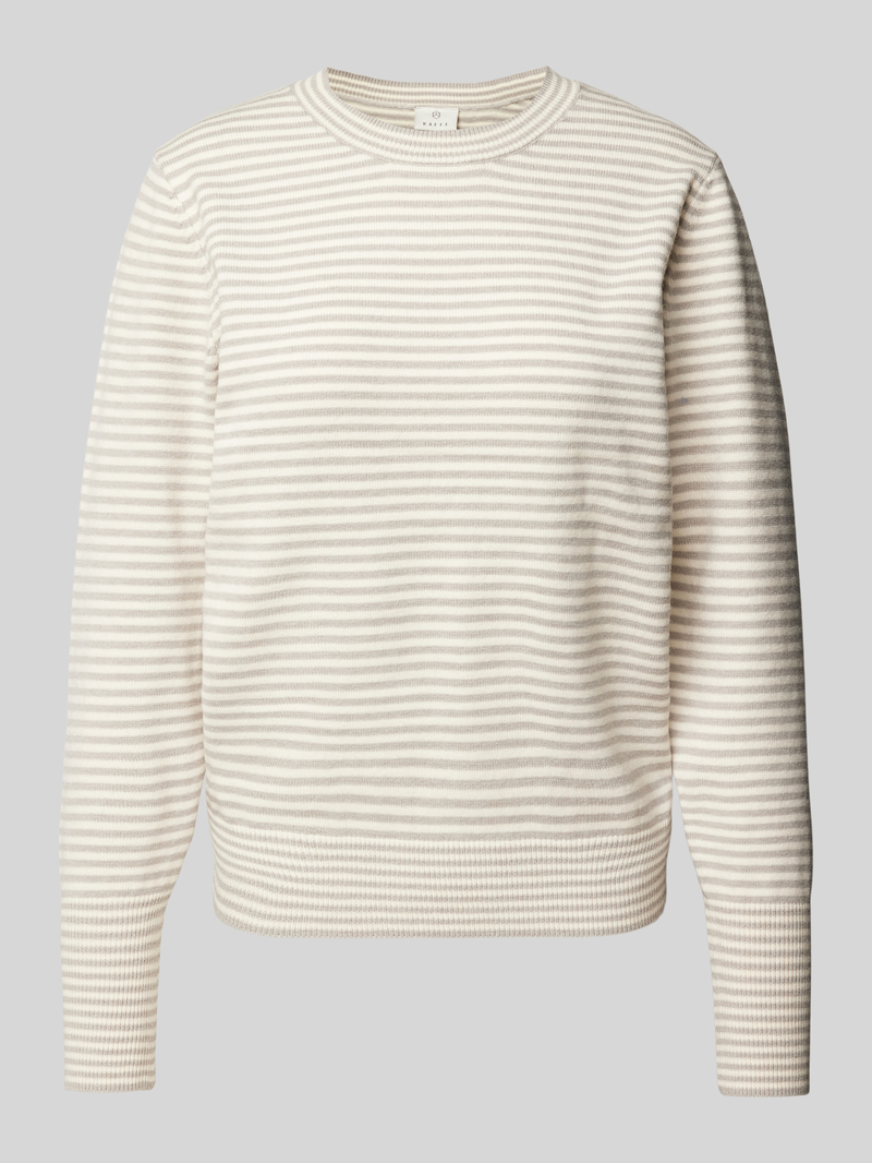 Kaffe Gebreide pullover met ronde hals, model 'KAnala'